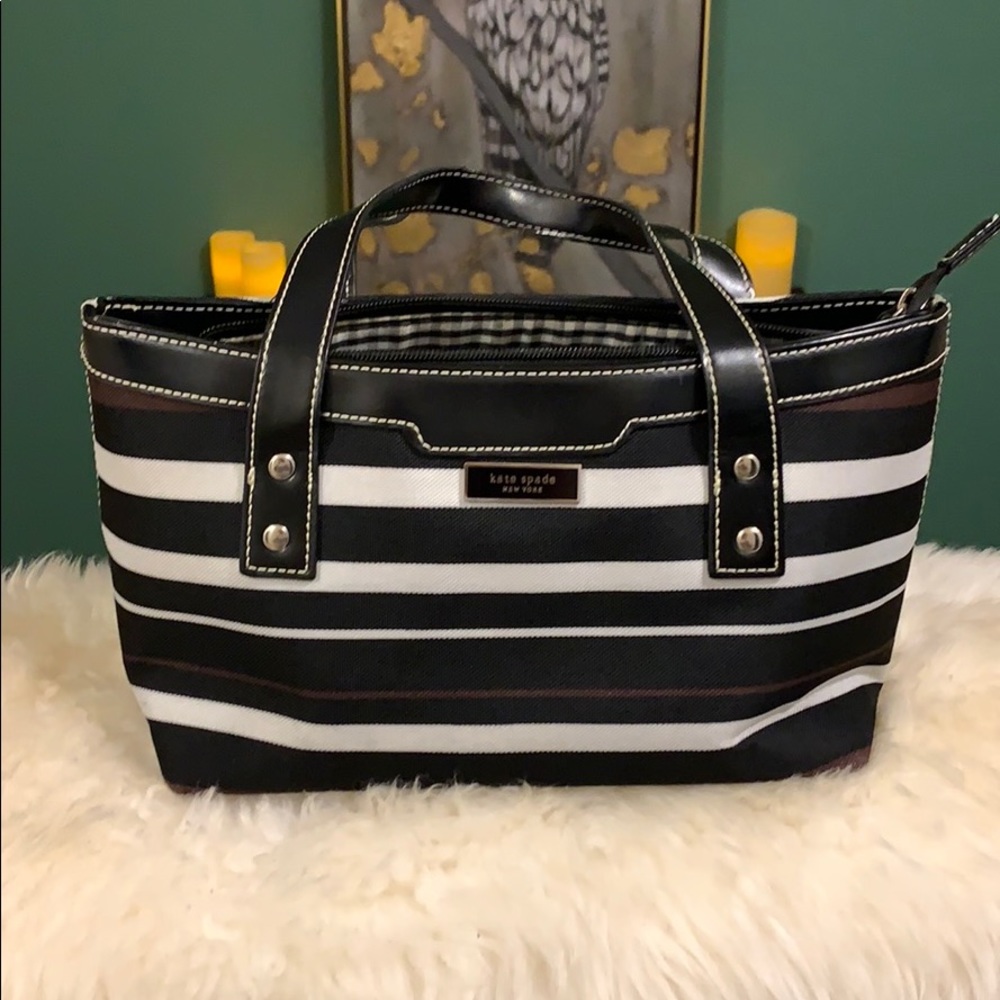 KATE SPADE Striped Speedy